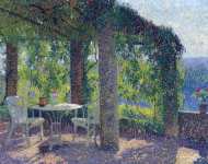 The Arbour in the South-West of Marquyarol Homestead in the Light of Summer Morning